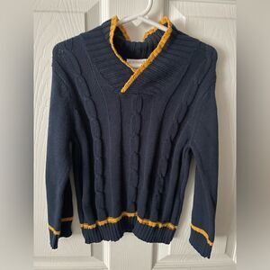 🆕 Tahari Toddlers Navy / Yellow Boys Sweater Size 3T